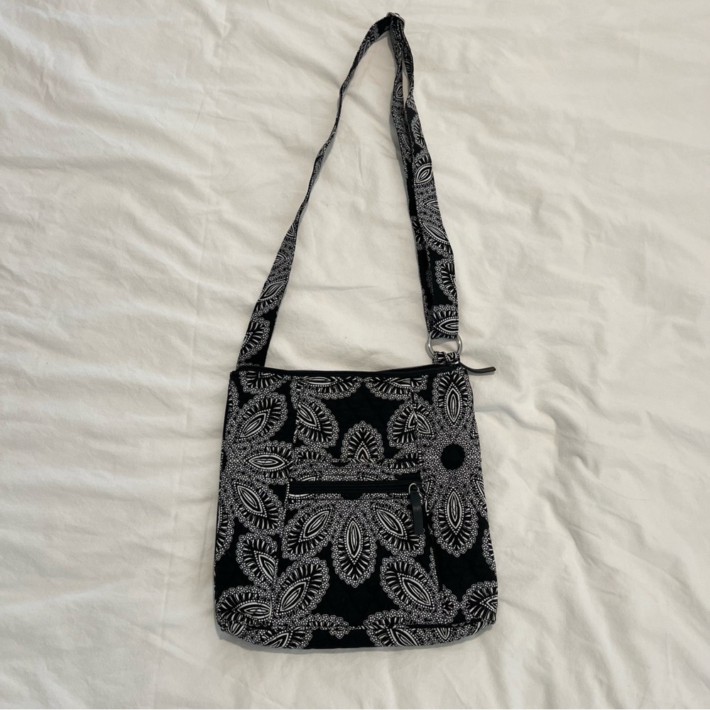 Vera Bradley Black & White Quilted Purse